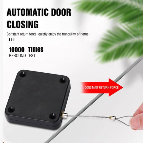 Zuniex - Automatic Door Closer Punch-Free